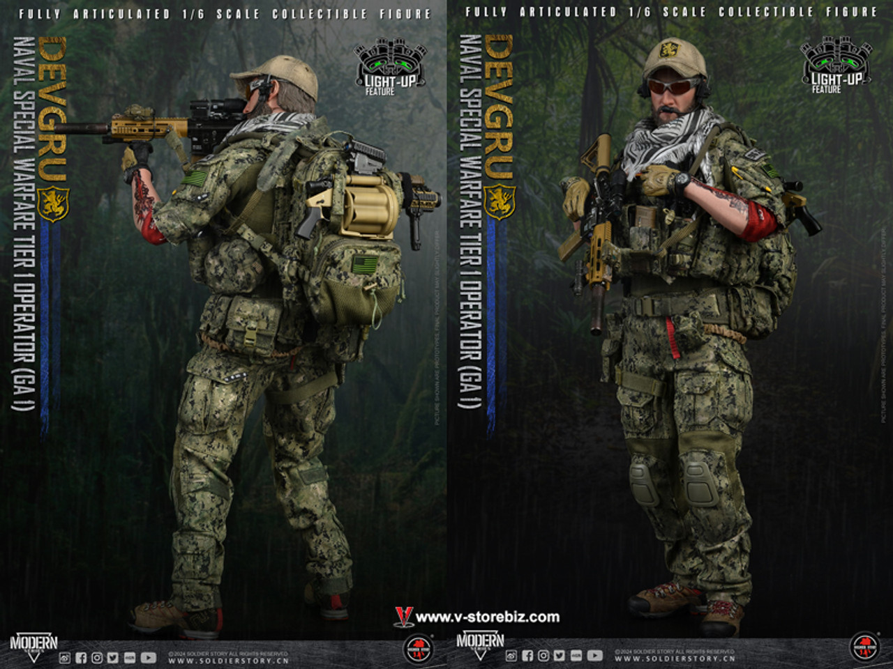 1/6 ホットトイズ Naval Special Warfare DEVGRU FLAGSET DEVGRU THE SEAL TEAM SIX US Naval Special Warfare 1