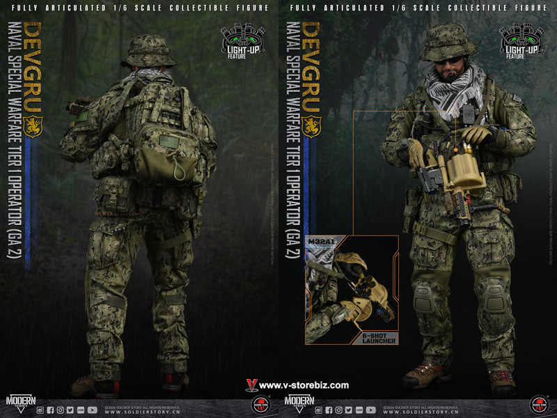 Soldier 1⁄6 アメリカ海軍 Story1⁄6 SEAL TEAM | VI 特殊戦開発 Story