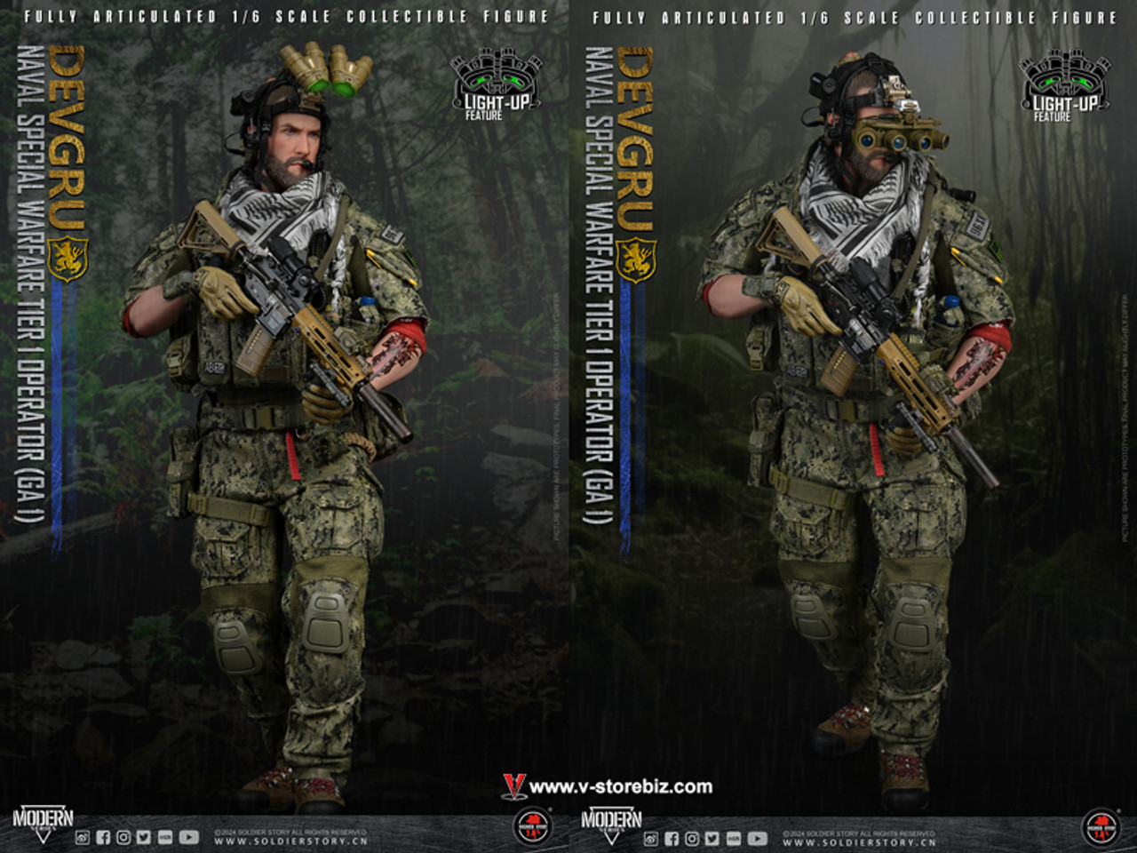 SOLDIER STORY SS135-B Naval Special Warfare Tier 1 Team