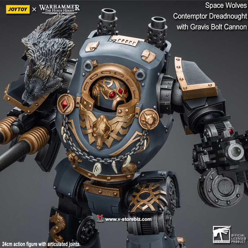 Space Wolves Dreadnought Contemptor OOP - Warhammer 40K Horus Heresy - Neuf