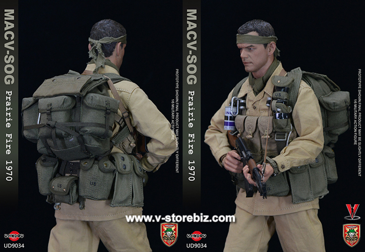 その他 UJINDOU 1/6 MACV-SOG Prairie Fire 1970 Unboxing the 1/6 scale MACV-SOG Prairie Fire 1970 action