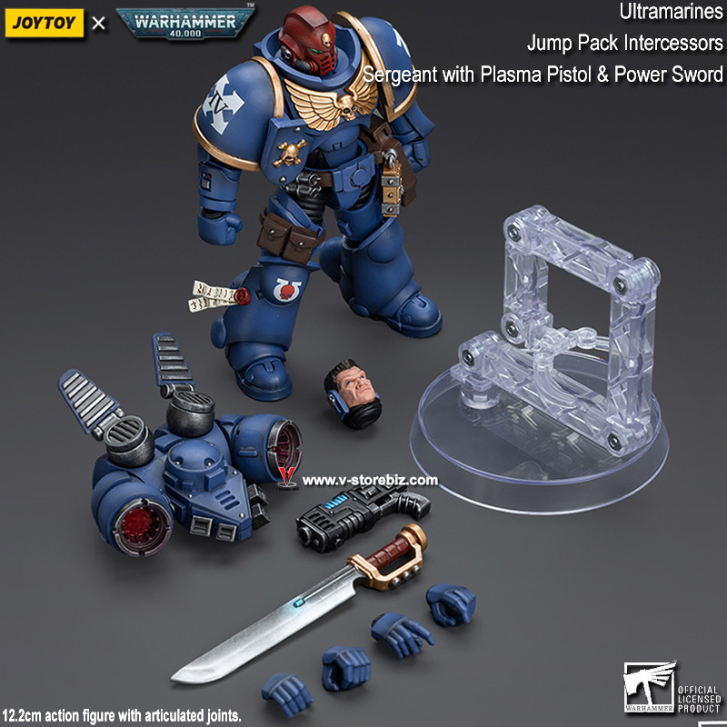 JOYTOY Warhammer 40K: Ultramarines Jump Pack Intercessors