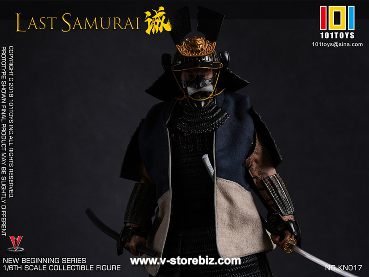 101TOYS KN017 New Beginner Series Of The Last Samurai of