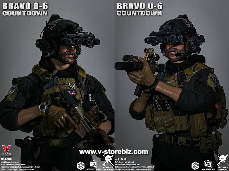 General's Armoury GA1008 Bravo 0-6 Countdown - V Store Collectibles