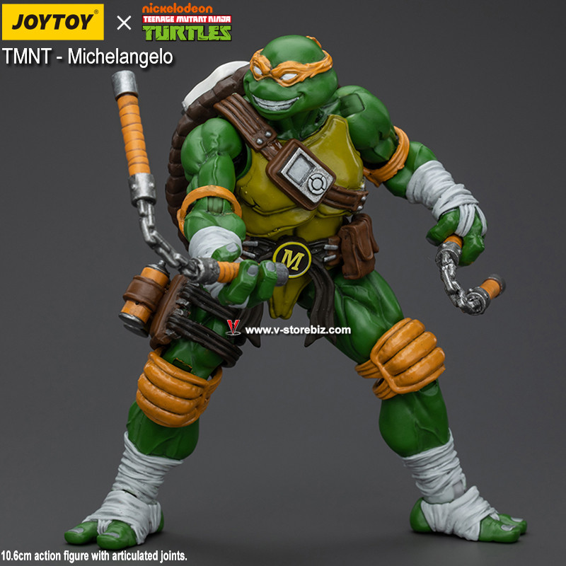 JOYTOY TMNT Teenage Mutant Ninja Turtles (Set of 4) - V Store