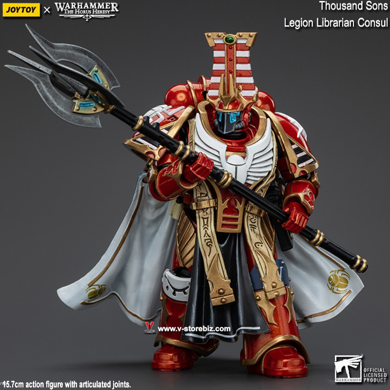 JOYTOY Warhammer The Horus Heresy: Thousand Sons Legion Librarian