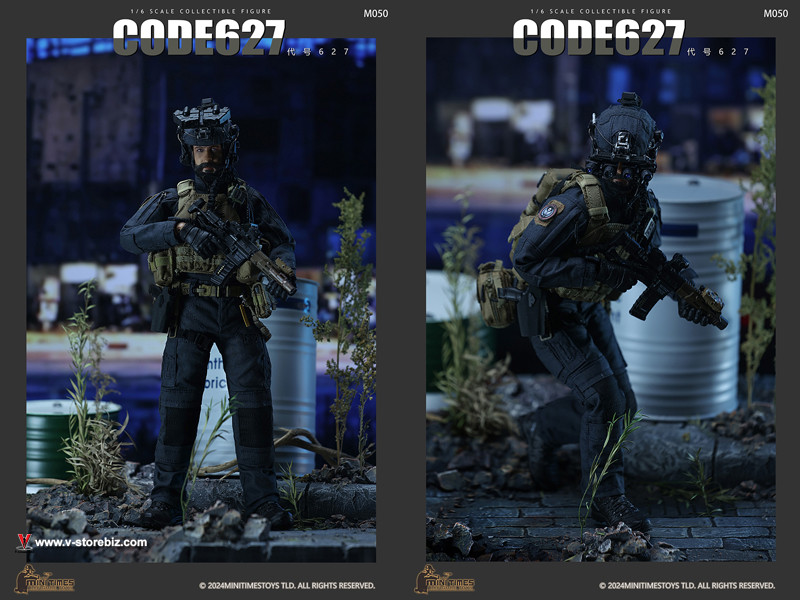 Minitimes M050 Code627 1/6 Scale Action Figure - V Store Collectibles