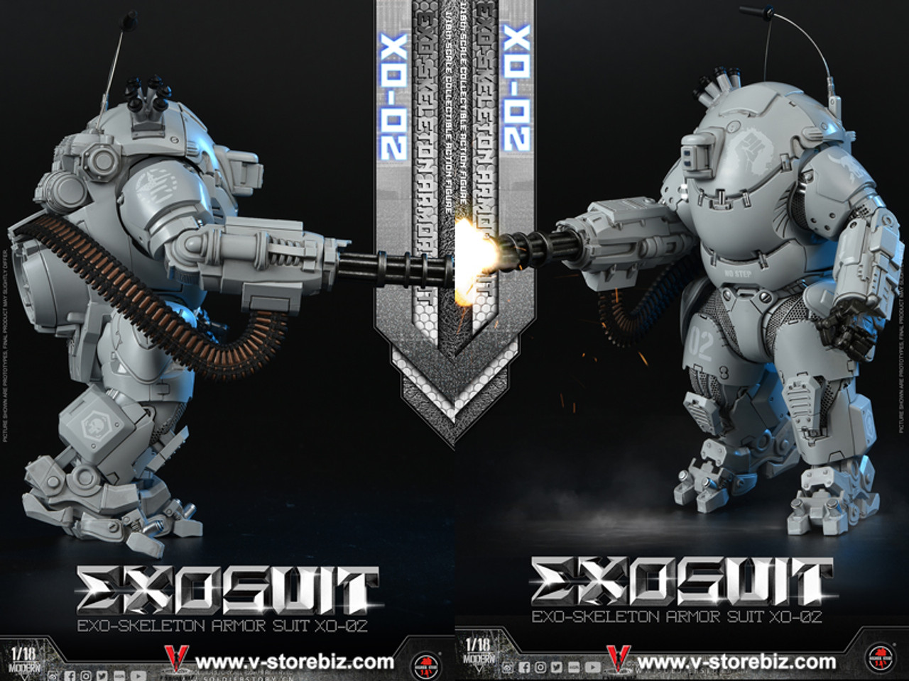 Soldier Story SSE002 EXO-Skeleton Armor Suit XO-02 - V Store