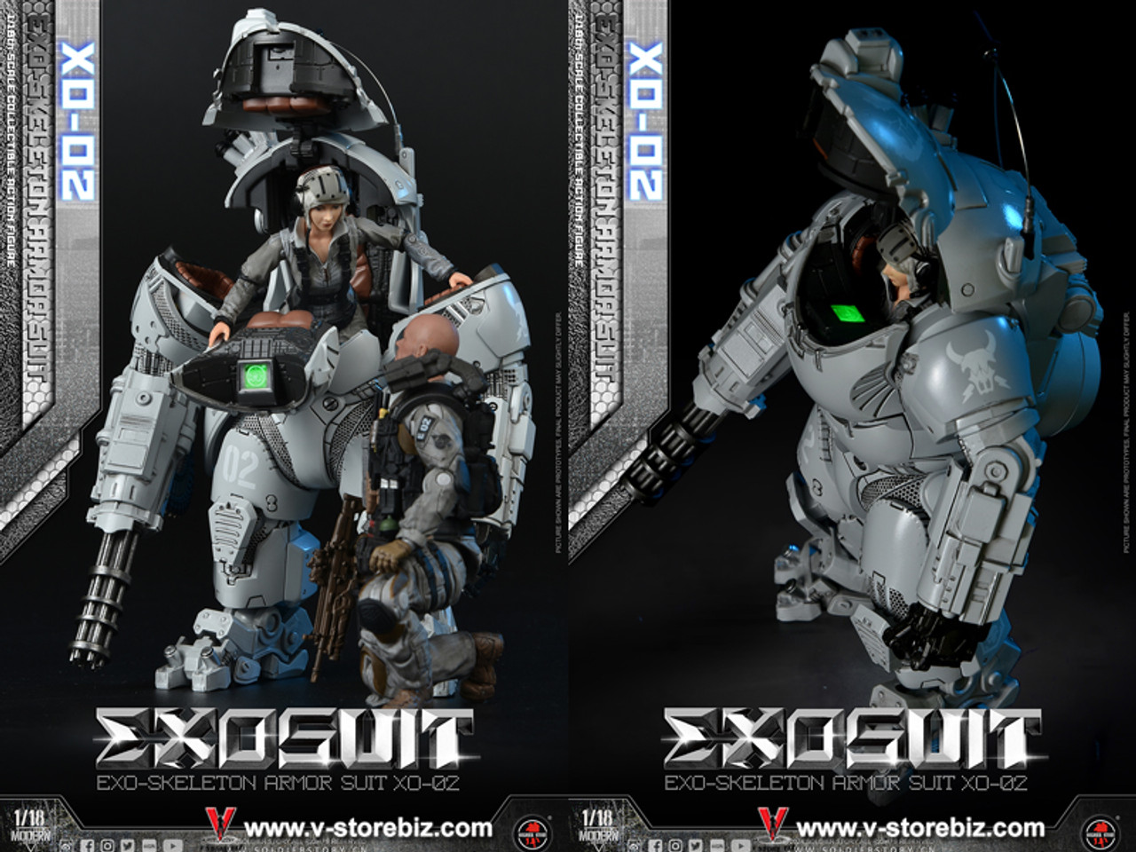 Soldier Story SSE002 EXO-Skeleton Armor Suit XO-02 - V Store