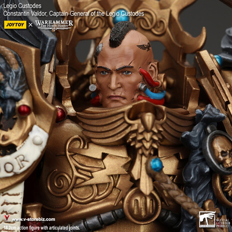 JOYTOY Warhammer Legio Custodes Constantin Valdor Captain-General