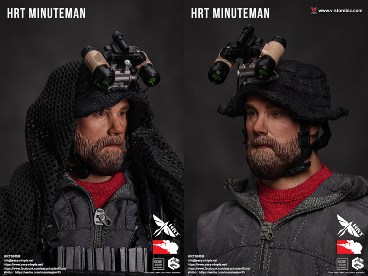 その他 Easy&amp;Simple 1/6 HRT06MM HRT Minuteman Monkey Depot - Easy Simple HRT Minuteman ShotShow Exclusive
