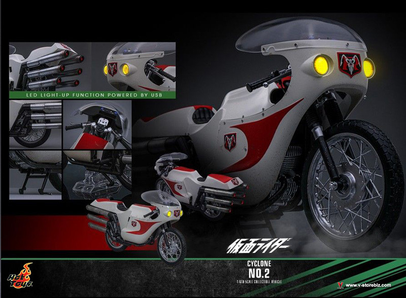 Hot Toys TMS147 Kamen Rider Cyclone No.2 - V Store Collectibles Hot Toys TMS147 Kamen Rider Cyclone No.2 - V Store Collectibles