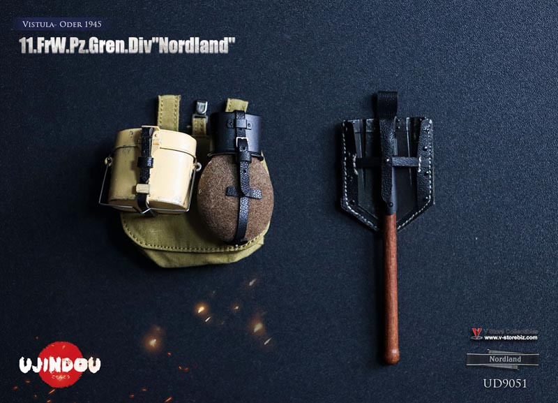 UJINDOU UD9051 WWII 11.FrW.Pz.Gren.Div Nordland Vistula Oder 1945