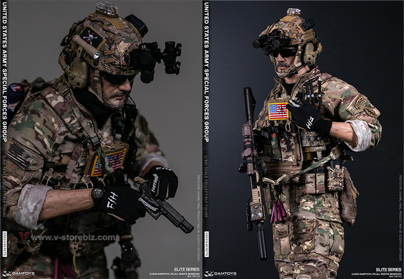 DAMTOYS 78112 U.S. Army Special Forces Group Green Berets - V