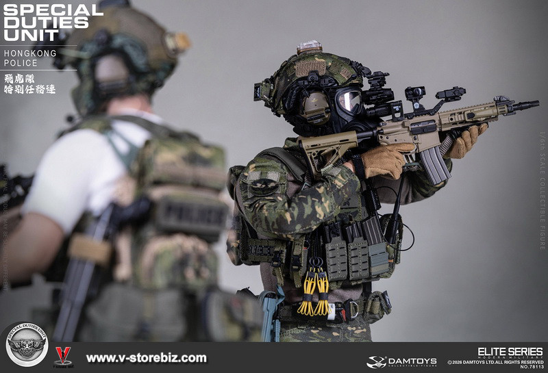 DAMTOYS 78113 HK SDU Hong Kong Police Special Duties Unit - V