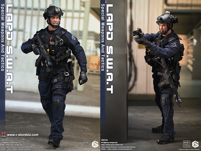 E&S 26074A LAPD S.W.A.T Special Weapons and Tactics - V Store