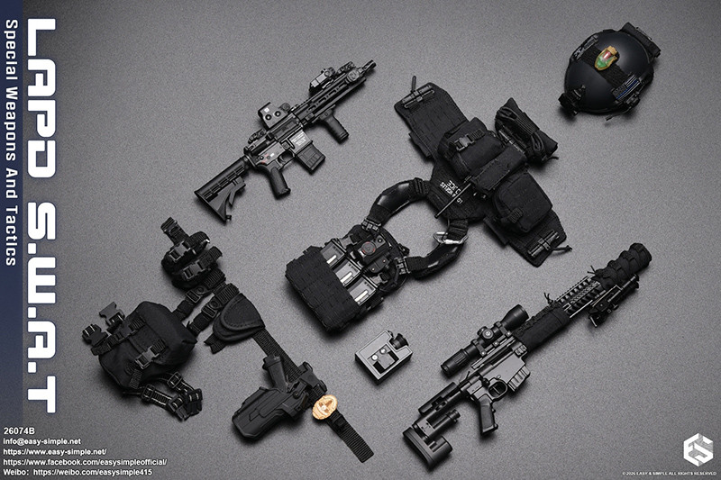 E&S 26074B LAPD S.W.A.T Special Weapons And Tactics - V Store