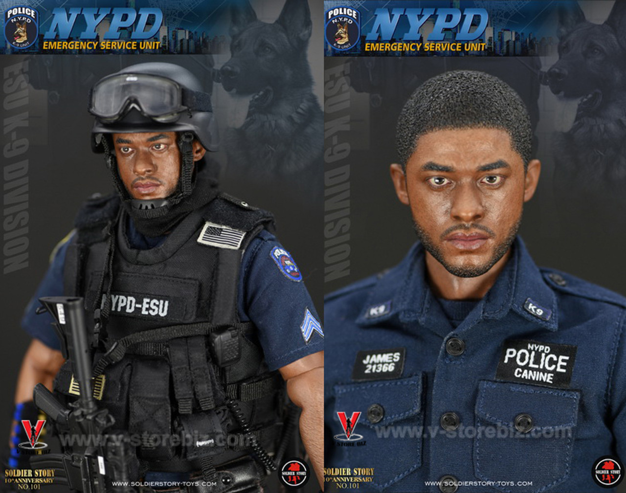 Soldier Story SS101 NYPD ESU K9 Division - V Store Collectibles