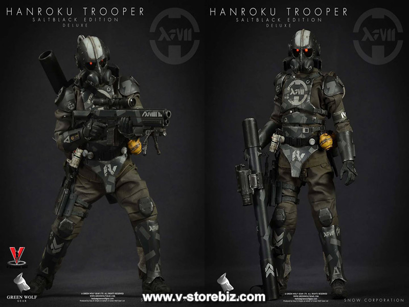 HANROKU TROOPER 100 DAY WAR 限定版 Green Wolf Gear Hanroku Trooper Saltblack Edition (Deluxe Version