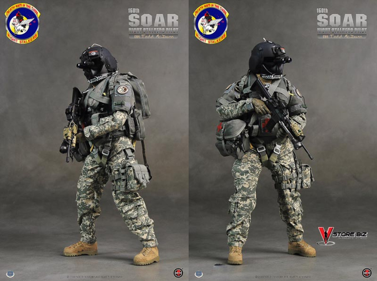 The U.S Army's 160th SOAR フィギュア