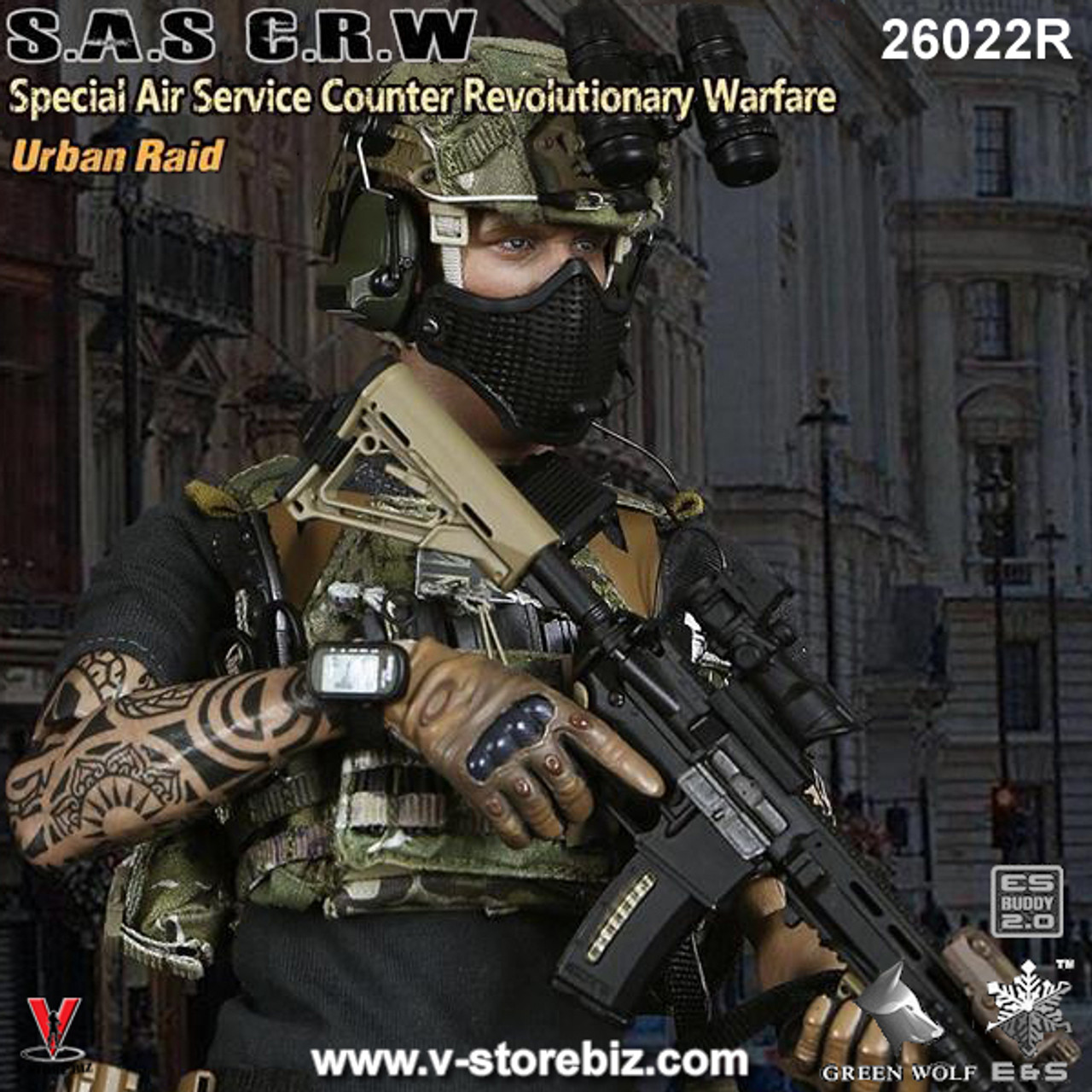 E S Green Wolf Gear S A S Crw Urban Raid V Store Collectibles E S Green Wolf Gear S A S Crw Urban Raid V Store Collectibles