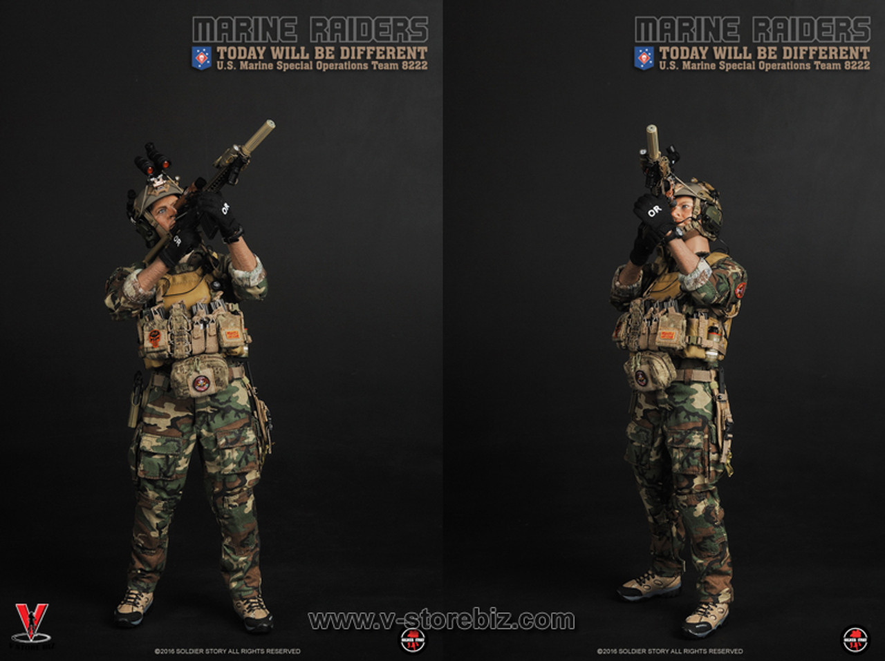 【限定SALE2024】SOLDIER STORY MARINE RAIDERS　ソルジャーストーリー　アメリカ海兵隊　特殊部隊　マリーンレイダース　1/6 G.I.ジョー