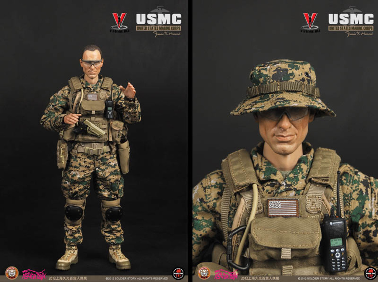 Soldier Story SS063 USMC Francis X. Hummel (STGCC 2012 Exclusive)