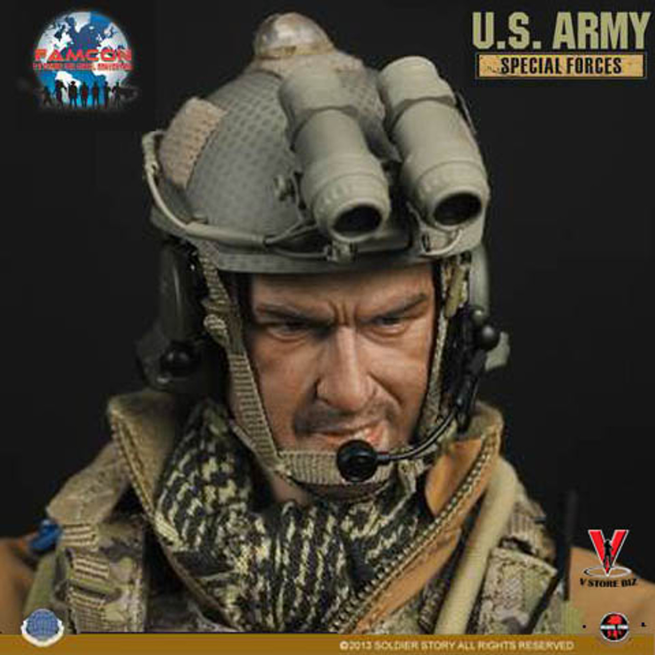 Boxed Figure: Soldier Story US Army in Afghanistan (SS-065)