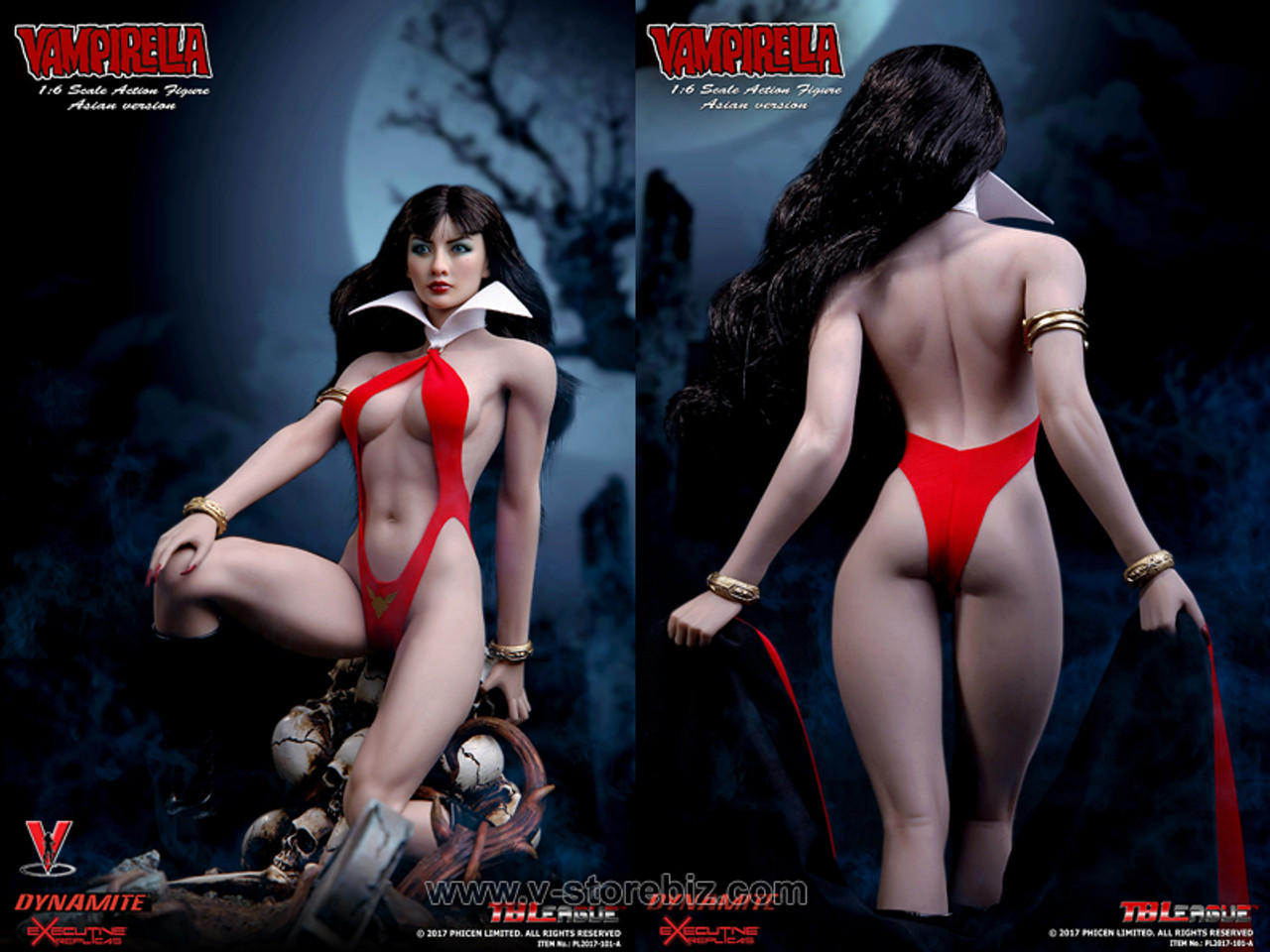 Vampirella Asian version ヴァンピレラ　tbleague TBLeague Vampirella Asian version 1/6 Scale Figure PL2017