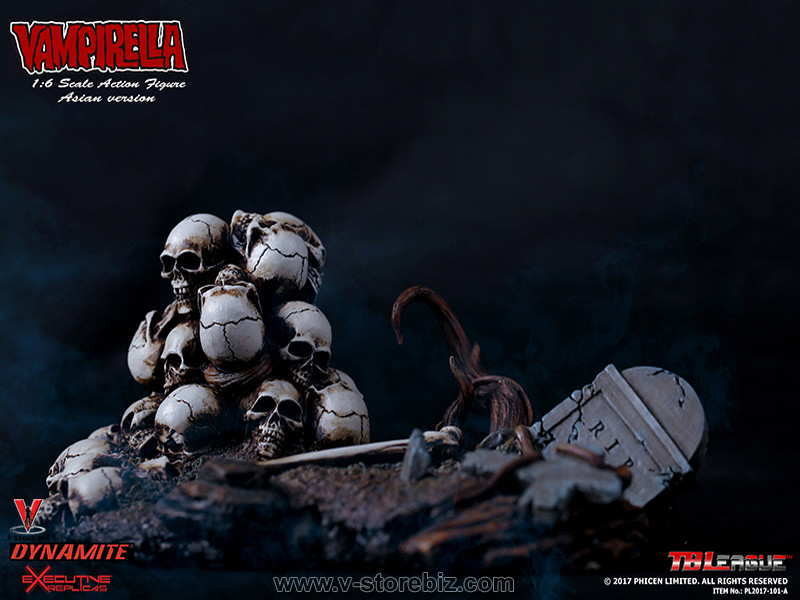 アメコミ、ヴァンピレラvampirellaフィギュア　No.PL2017-101-A TBLeague PL2017-101-A Vampirella Asian Version - V Store Collectibles