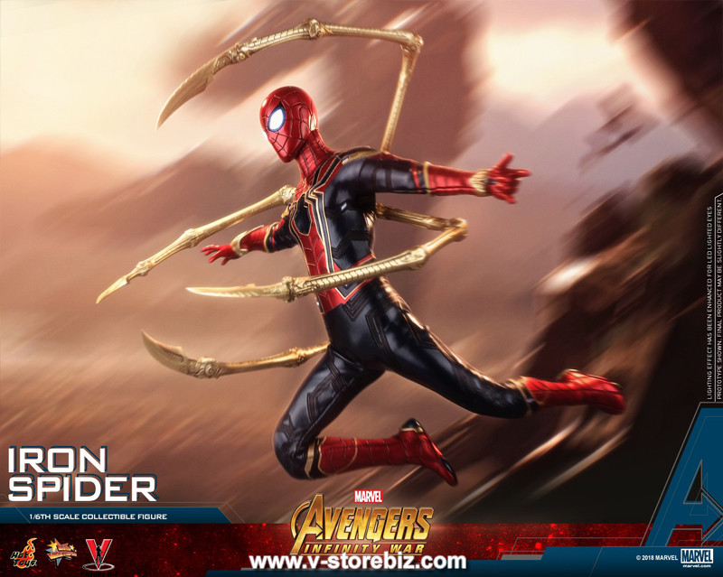 Hot Toys MMS482 Avengers : Infinity War Iron Spider - V Store