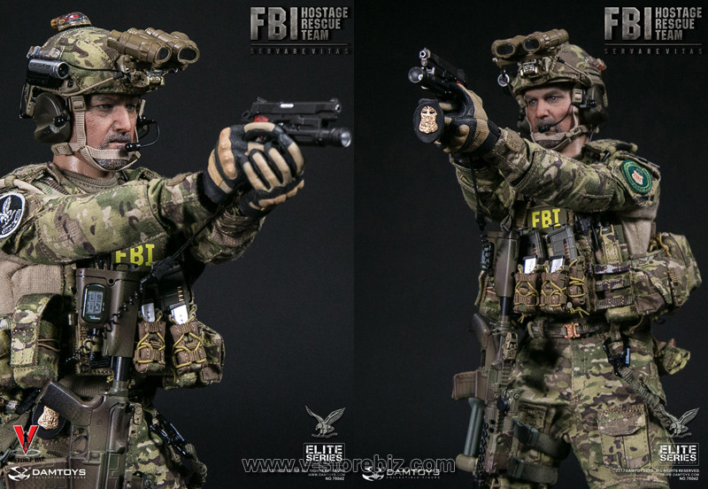 DAMToys 78042 FBI HRT Agent (Hostage Rescue Team) - V Store