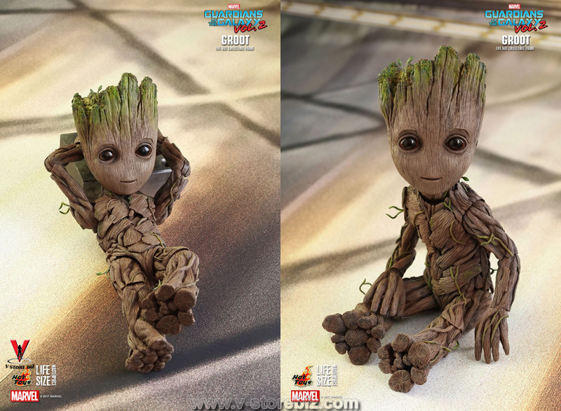 Hot Toys LMS004 Guardians of The Galaxy Vol2 Life Size Groot - V
