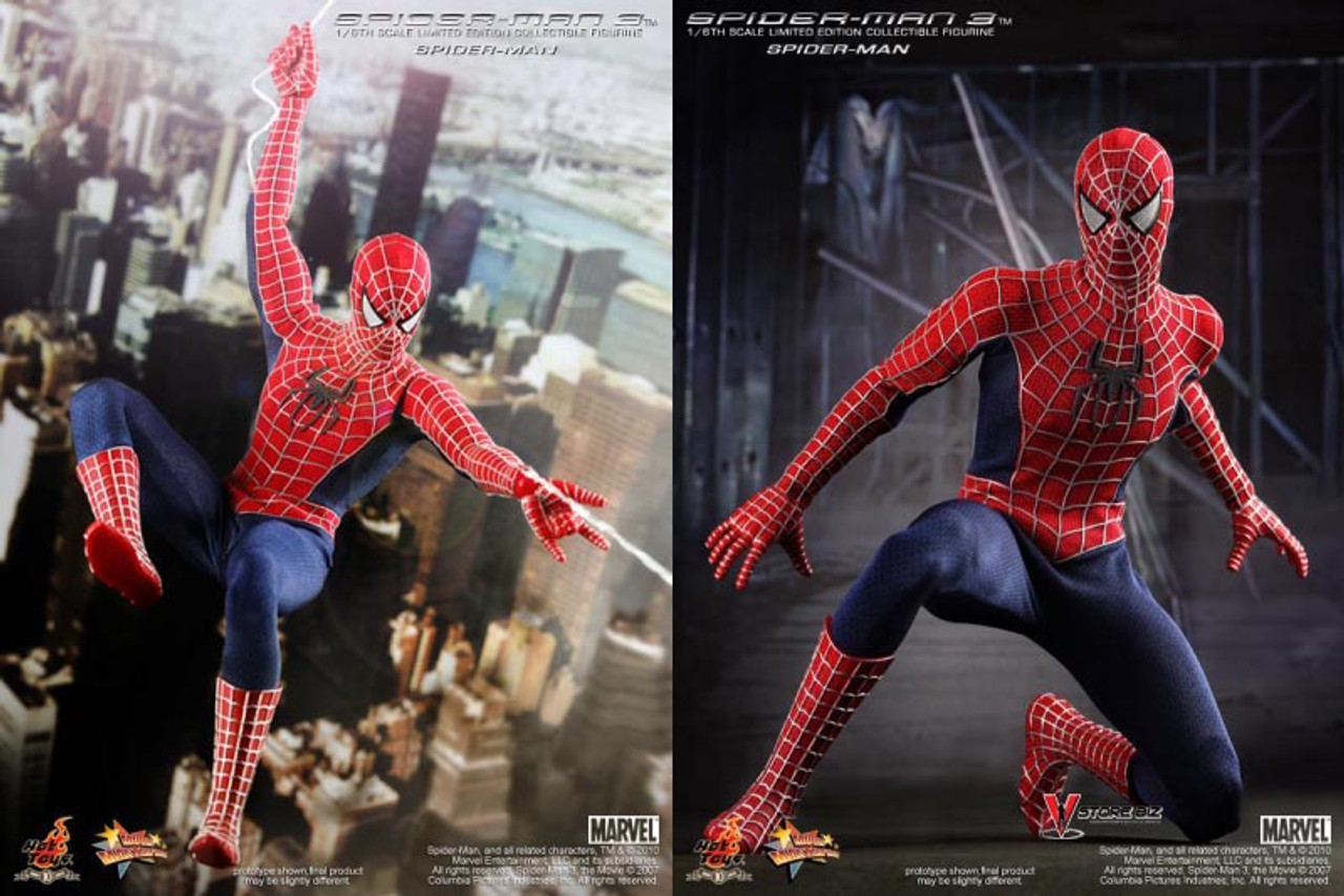 spider man 3 hot toys