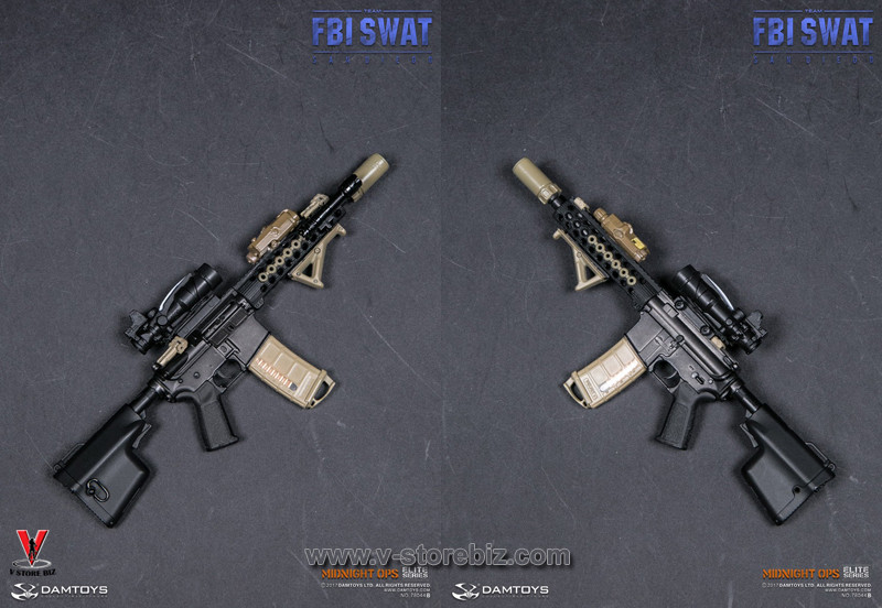 DAMToys 78044B FBI SWAT Team Midnight Ops Agent San Diego - V