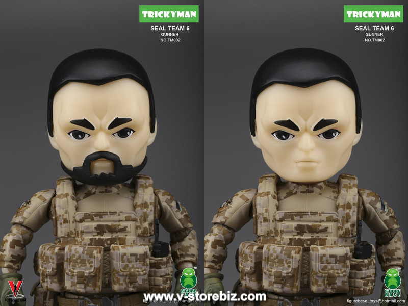 FigureBase Trickyman TM002 SEAL Team 6 Gunner - V Store Collectibles