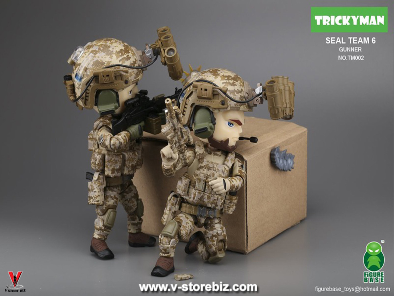 FigureBase Trickyman TM002 SEAL Team 6 Gunner