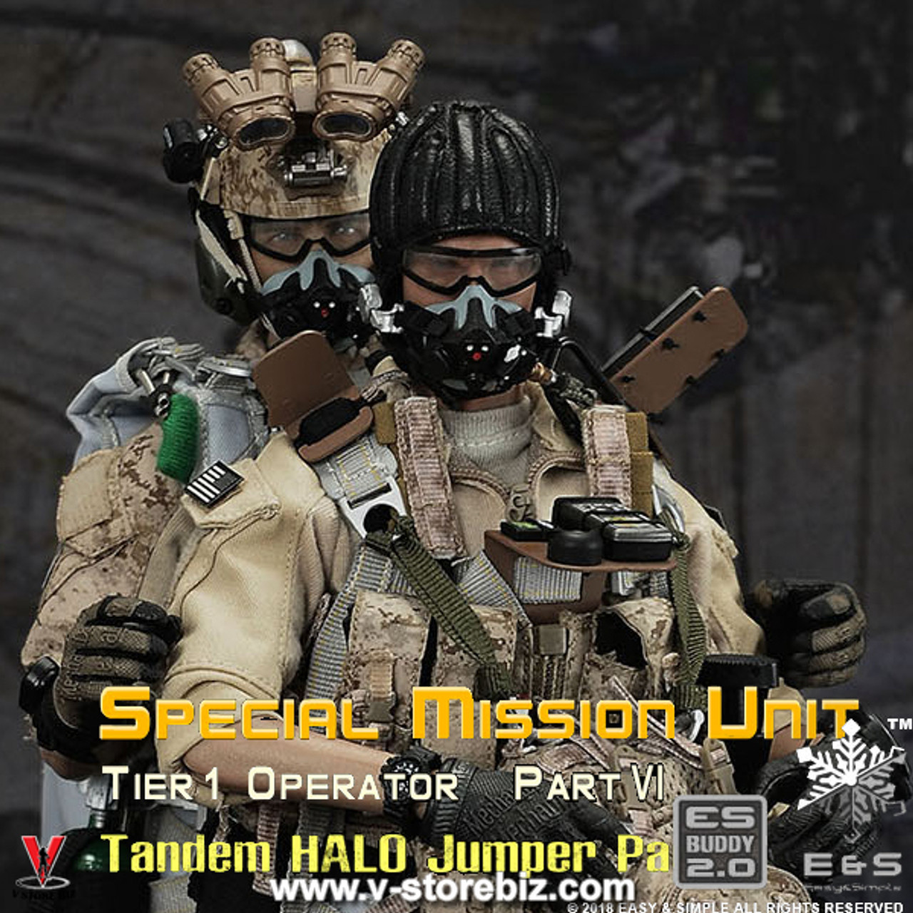 E&S 26021T Tier 1 SMU Part VI Tandem HALO Jumper Pack V Store