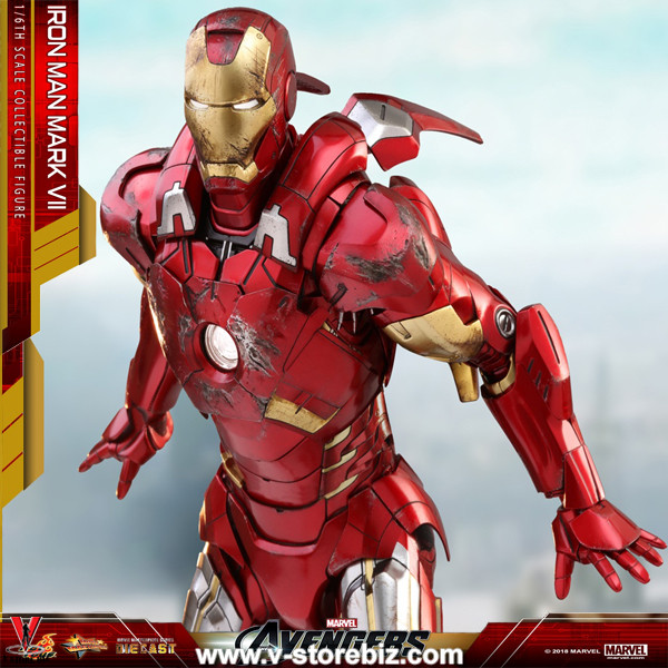 THE AVENGERS Iron Man 3 Mark VII 1/6 MMS185 MK7 HOT TOYS