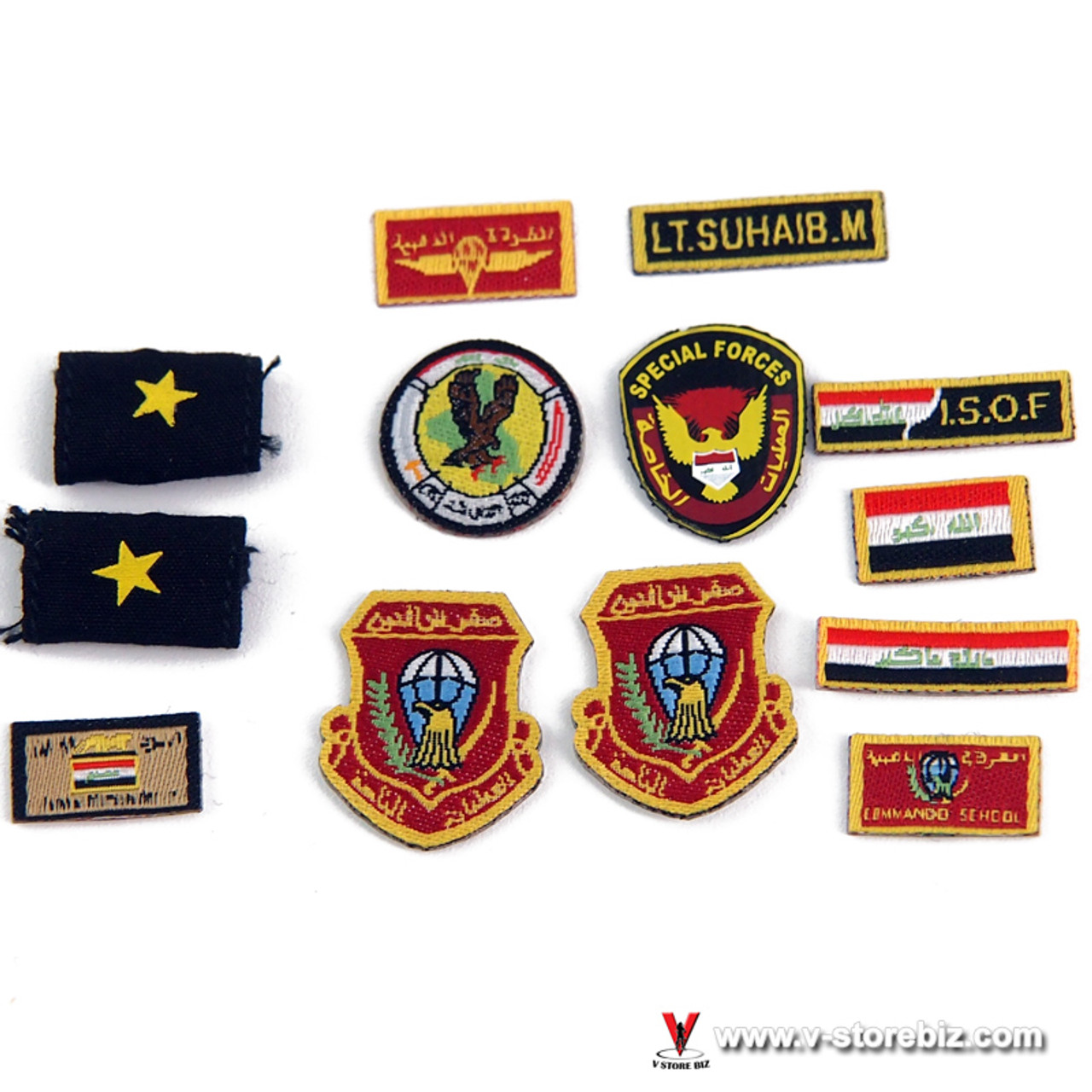 Military Medics Troops Sleeve Patch Subdued Velcro