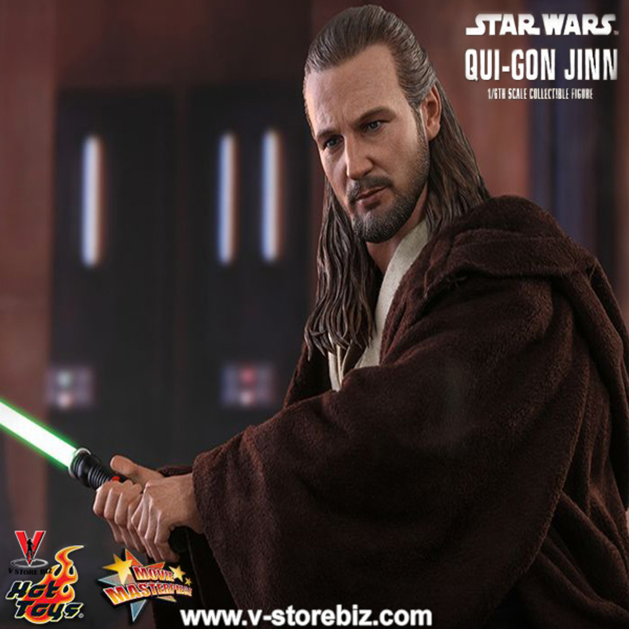 Star Wars Qui-Gon Jinn Sixth Scale Figure by Hot Toys