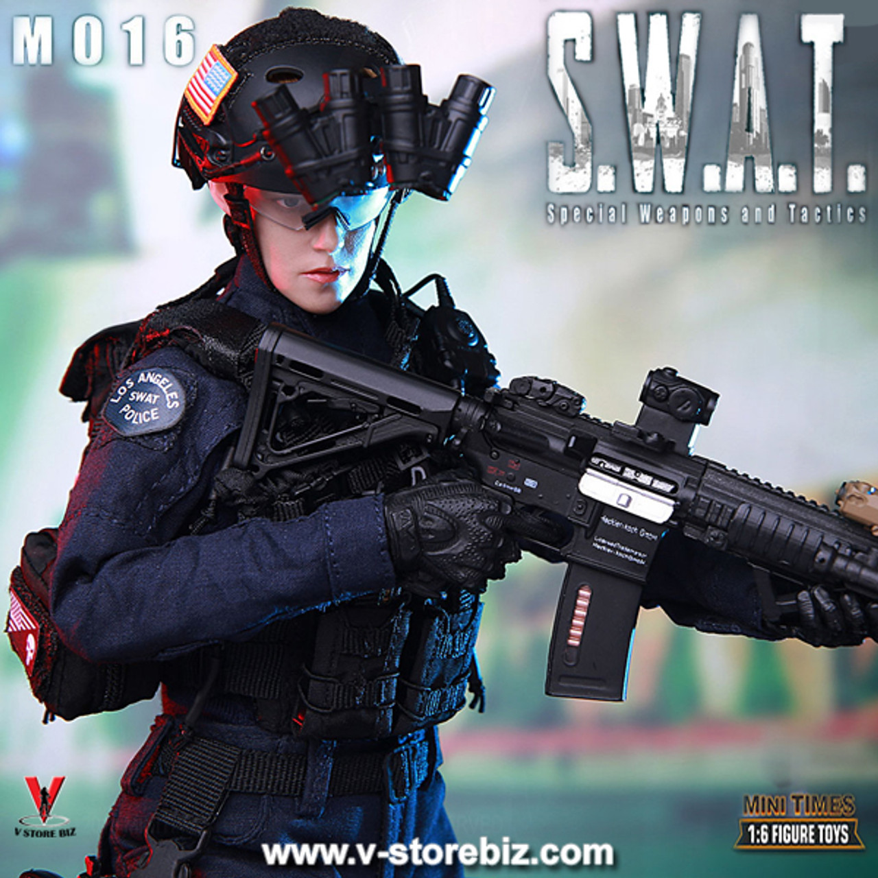 MiniTimes M016 Female SWAT Operator - V Store Collectibles
