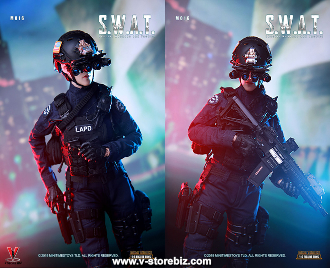 MiniTimes M016 Female SWAT Operator - V Store Collectibles