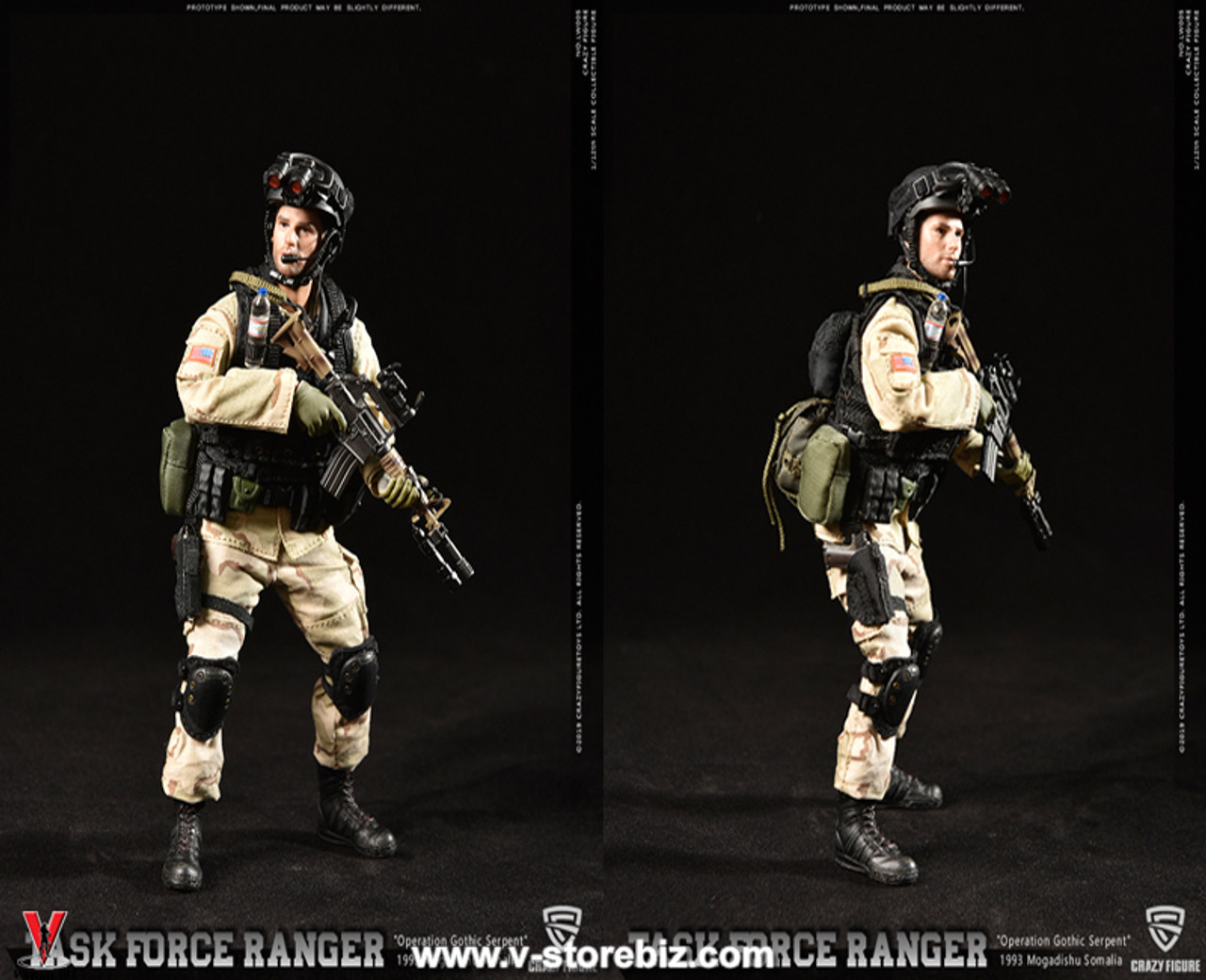 Operation: Monster Force Phantom Corps Special Operations Detachment  Trooper 1/12 Scale Figure