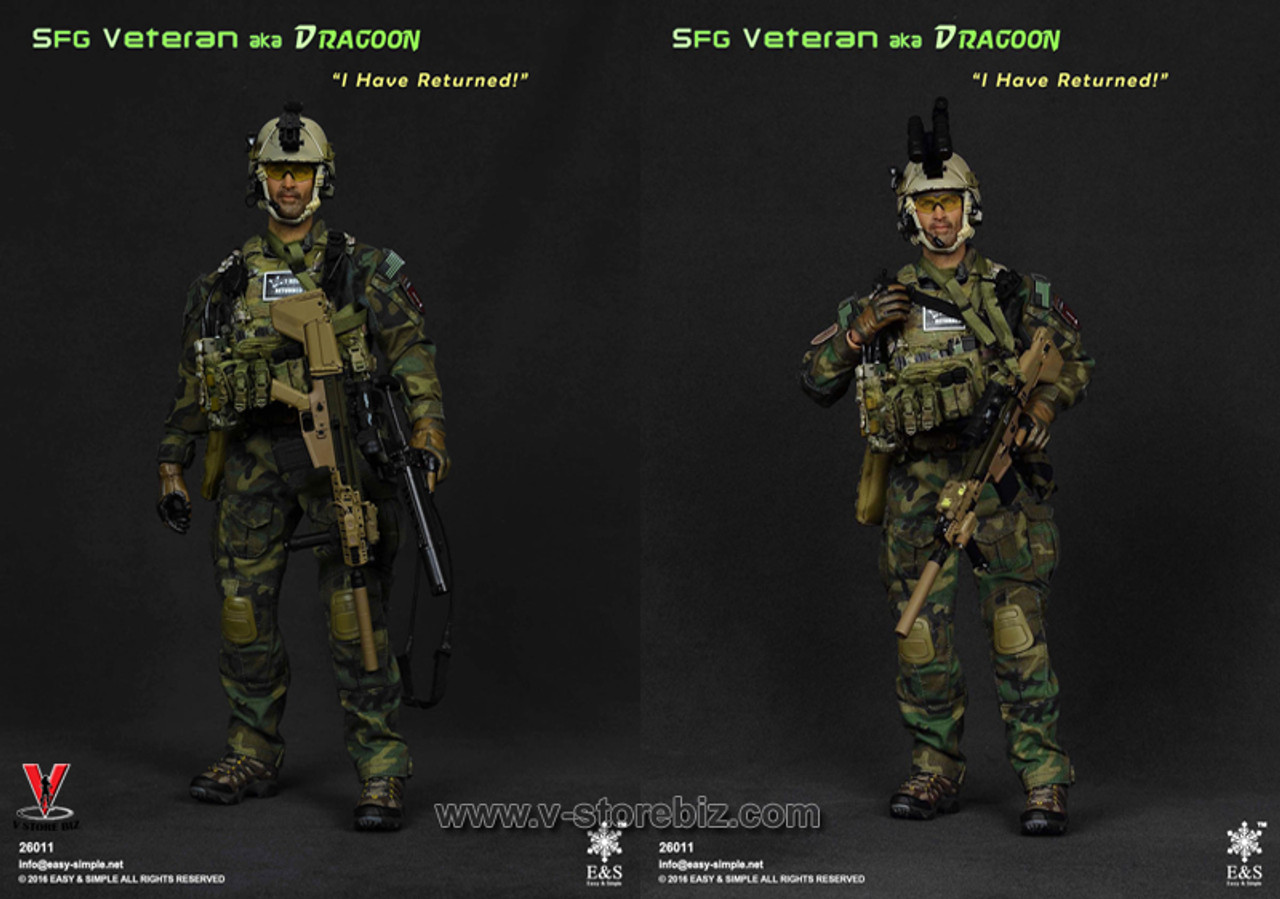E&S 26011 Army SFG Veteran AKA Dragoon