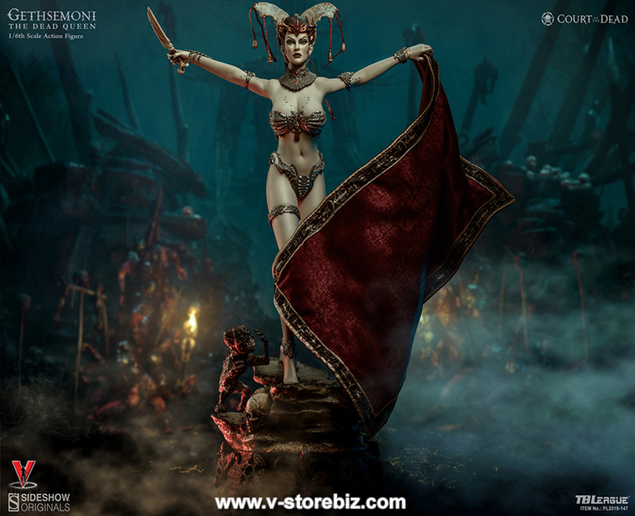 Gethsemone: The Dead Queen 1/6スケールフィギュア Gethsemoni The Dead Queen Sixth Scale Figure | Sideshow
