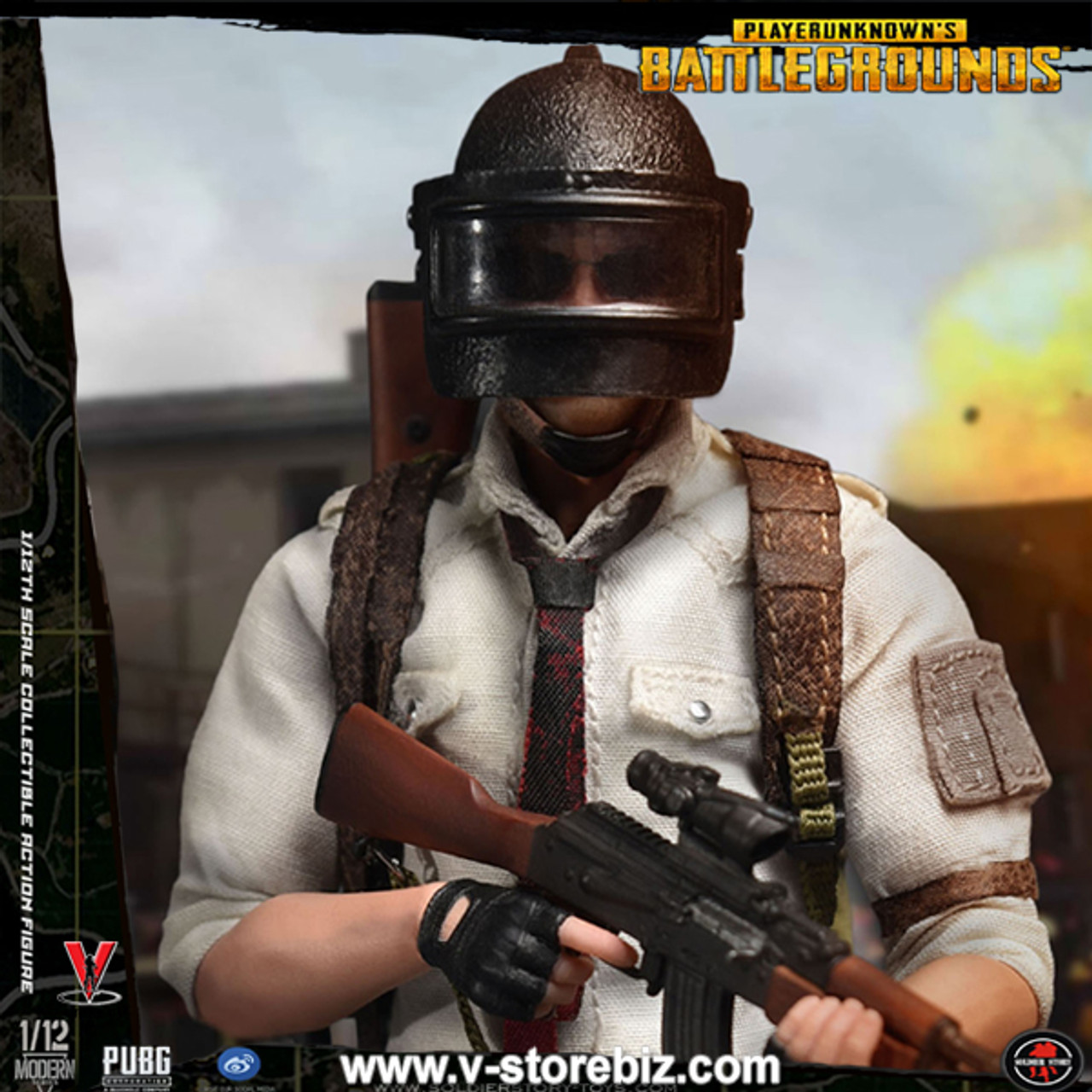 NEW得価SSG-001 PUBG 1/12スケールフィギュア Soldier Story 1/12 PlayerUnknown\'s Battlegrounds PUBG Standard Edition G.I.ジョー