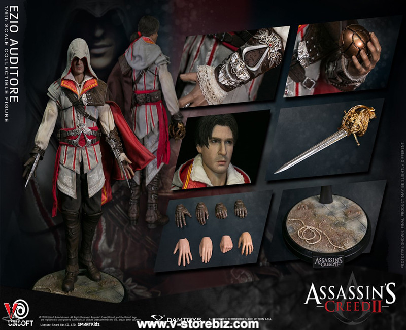 DAMTOYS アサシンクリードリベレーション Ezio DMS012 New DAM TOYS DMS012 Assassin's Creed II Ezio Auditore 1/6 Action