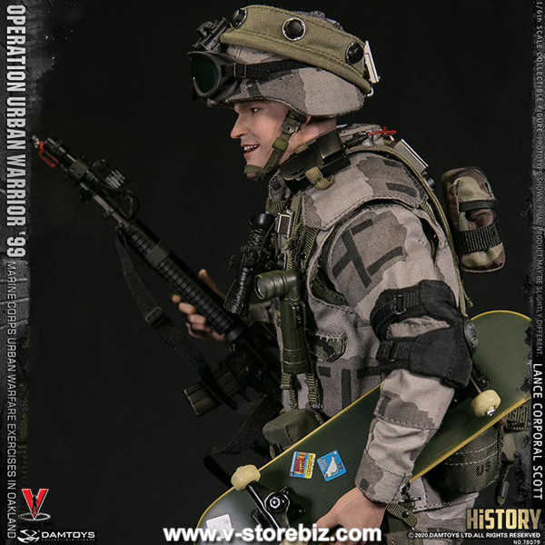 DAM 78079 Operation Urban Warrior '99 Marine Corps Lance Corporal