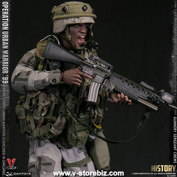DAMTOYS78080アメリカ海兵隊アーバンウォリアー作戦クルース一等軍曹 Monkey Depot - DamToys Operation Urban Warrior 99 Marine Corps
